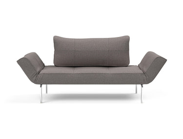 Zeal Straw daybed i 521 Mixed Dance Grey, set forfra