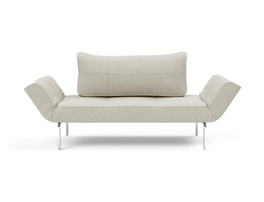 Zeal Straw daybed i 527 Mixed Dance Natural, set forfra