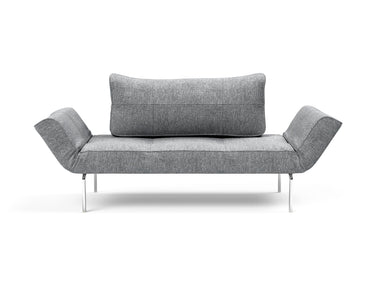Zeal Straw daybed i 565 Twist Granite, set forfra