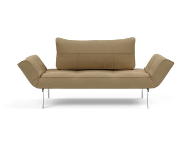 Zeal Straw daybed i 860 Yogia Olive Brown, set forfra