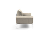 Zeal Straw daybed i 539 Bouclé Beige, set fra siden