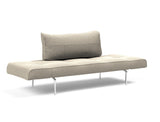 Zeal Straw daybed i 539 Bouclé Beige, som seng