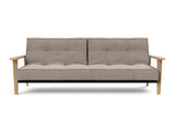 Splitback Frej sovesofa i 318 Cordufine Beige, set forfra