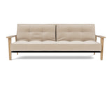 Splitback Frej sovesofa i 410 Esina Almond, set forfra
