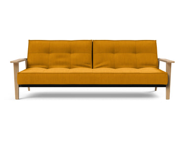 Splitback Frej sovesofa i 507 Elegance Burned Curry, set forfra