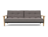 Splitback Frej sovesofa i 521 Mixed Dance Grey, set forfra