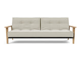 Splitback Frej sovesofa i 527 Mixed Dance Natural, set forfra