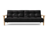 Splitback Frej sovesofa i 550 Faunal Black, set forfra
