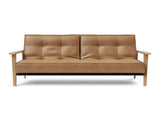 Splitback Frej sovesofa i 551 Faunal Brown, set forfra