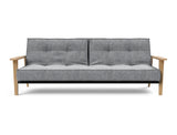Splitback Frej sovesofa i 565 Twist Granite, set forfra