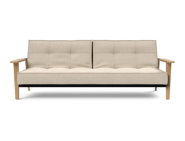 Splitback Frej sovesofa i 586 Phobos Latte, set forfra