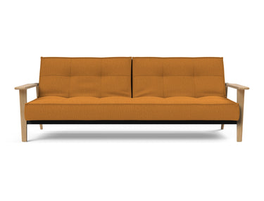 Splitback Frej sovesofa i 893 Mozart Masala, set forfra