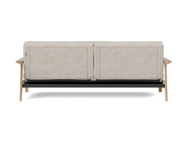 Splitback Frej sovesofa i 471 Yuveno Sand, set bagfra