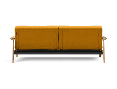 Splitback Frej sovesofa i 507 Elegance Burned Curry, set bagfra