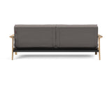 Splitback Frej sovesofa i 521 Mixed Dance Grey, set bagfra