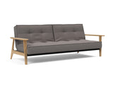 Splitback Frej sovesofa i 521 Mixed Dance Grey, set skråt forfra