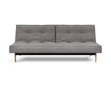 Splitback Eik sovesofa i 282 Avella Warm Grey, set forfra