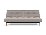 Splitback Eik sovesofa i 321 Corocco Warm Grey, set forfra