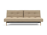 Splitback Eik sovesofa i 587 Phobos Mocha, set forfra