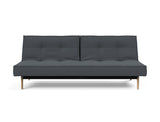 Splitback Eik sovesofa i 894 Mozart Grey Bronze, set forfra