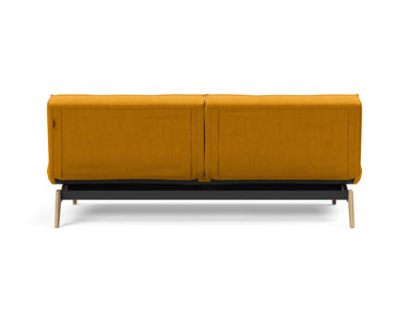 Splitback Eik sovesofa i 507 Elegance Burned Curry, set bagfra