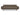 Dublexo Styletto Dark Wood sovesofa med armlæn i 411 Esina Cedar Brown, set forfra