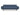 Dublexo Styletto Black Wood sovesofa med armlæn i 302 Weda Blue, set forfra
