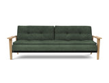 Dublexo Frej sovesofa i 281 Avella Pine Green, set forfra