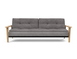 Dublexo Frej sovesofa i 282 Avella Warm Grey, set forfra
