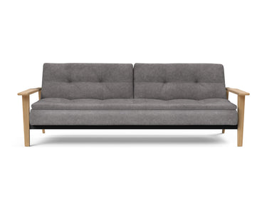 Dublexo Frej sovesofa i 282 Avella Warm Grey, set forfra