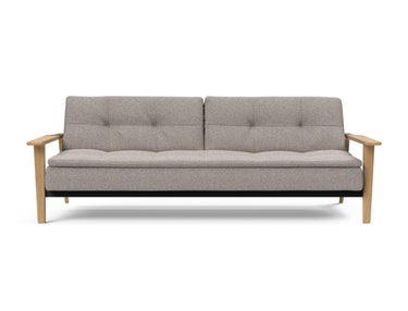 Dublexo Frej sovesofa i 321 Corocco Warm Grey, set forfra