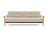Dublexo Frej sovesofa i 410 Esina Almond, set forfra