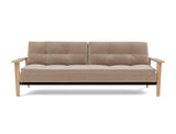 Dublexo Frej sovesofa i 417 Esina Mocha, set forfra