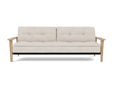 Dublexo Frej sovesofa i 470 Yuveno Natural, set forfra
