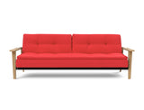 Dublexo Frej sovesofa i 511 Elegance Red, set forfra