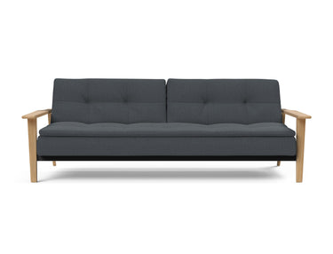 Dublexo Frej sovesofa i 894 Mozart Grey Bronze, set forfra