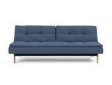 Dublexo Eik sovesofa i 302 Weda Blue, set forfra