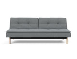 Dublexo Eik sovesofa i 320 Corocco Shadow Grey, set forfra