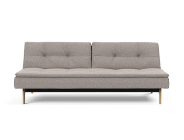 Dublexo Eik sovesofa i 321 Corocco Warm Grey, set forfra