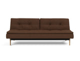 Dublexo Eik sovesofa i 359 Taura Cappuccino, set forfra