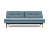 Dublexo Eik sovesofa i 525 Mixed Dance Light Blue, set forfra