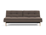 Dublexo Eik sovesofa i 530 Bouclé Taupe, set forfra