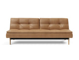 Dublexo Eik sovesofa i 551 Faunal Brown, set forfra