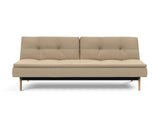 Dublexo Eik sovesofa i 587 Phobos Mocha, set forfra