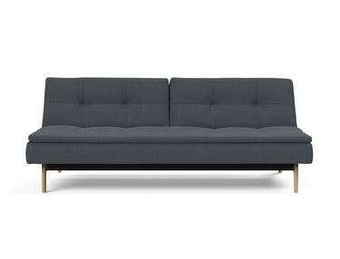 Dublexo Eik sovesofa i 894 Mozart Grey Bronze, set forfra