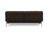 Dublexo Eik sovesofa i 358 Taura Chocco, set bagfra