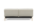 Dublexo Eik sovesofa i 527 Mixed Dance Natural, set bagfra