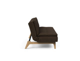 Dublexo Eik sovesofa i 358 Taura Chocco, set fra siden