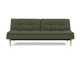 Dublexo Styletto Light Wood sovesofa i 353 Taura Forest, set forfra