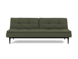 Dublexo Styletto Black Wood sovesofa i 353 Taura Forest, set forfra